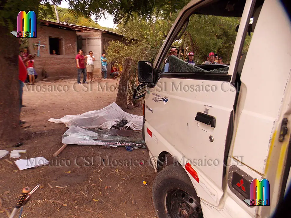 Miguel Ángel Mejía fue atropellado mientras descansaba al frente de su casa en Río Nuevo, Sébaco. MOSAICO CSI