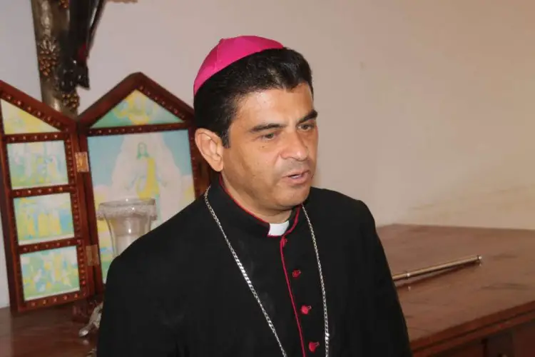 Monseñor Rolando Álvarez, obispo de la Diócesis de Matagalpa. LA PRENSA/ARCHIVO L.E. MARTÍNEZ M.